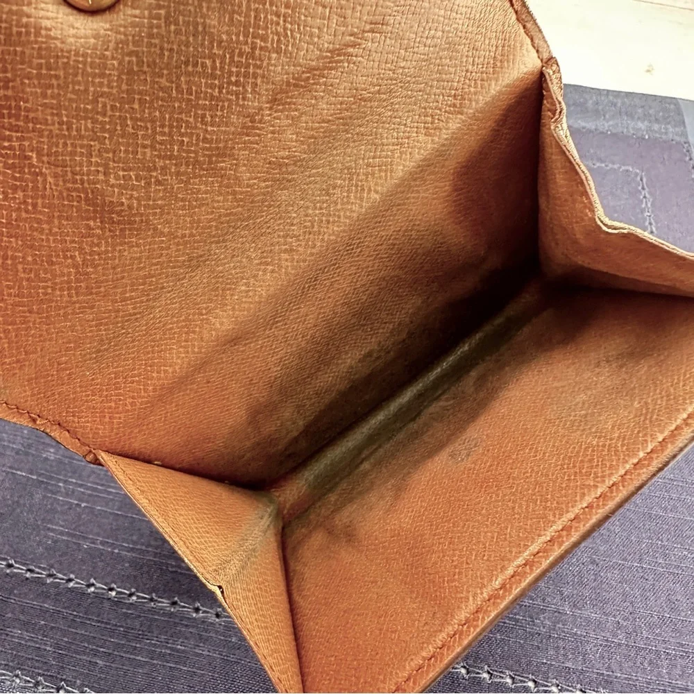 AUTHENTIC Louis Vuitton Vintage Porte-Valeurs Cartes Crédit.Elise wallet.